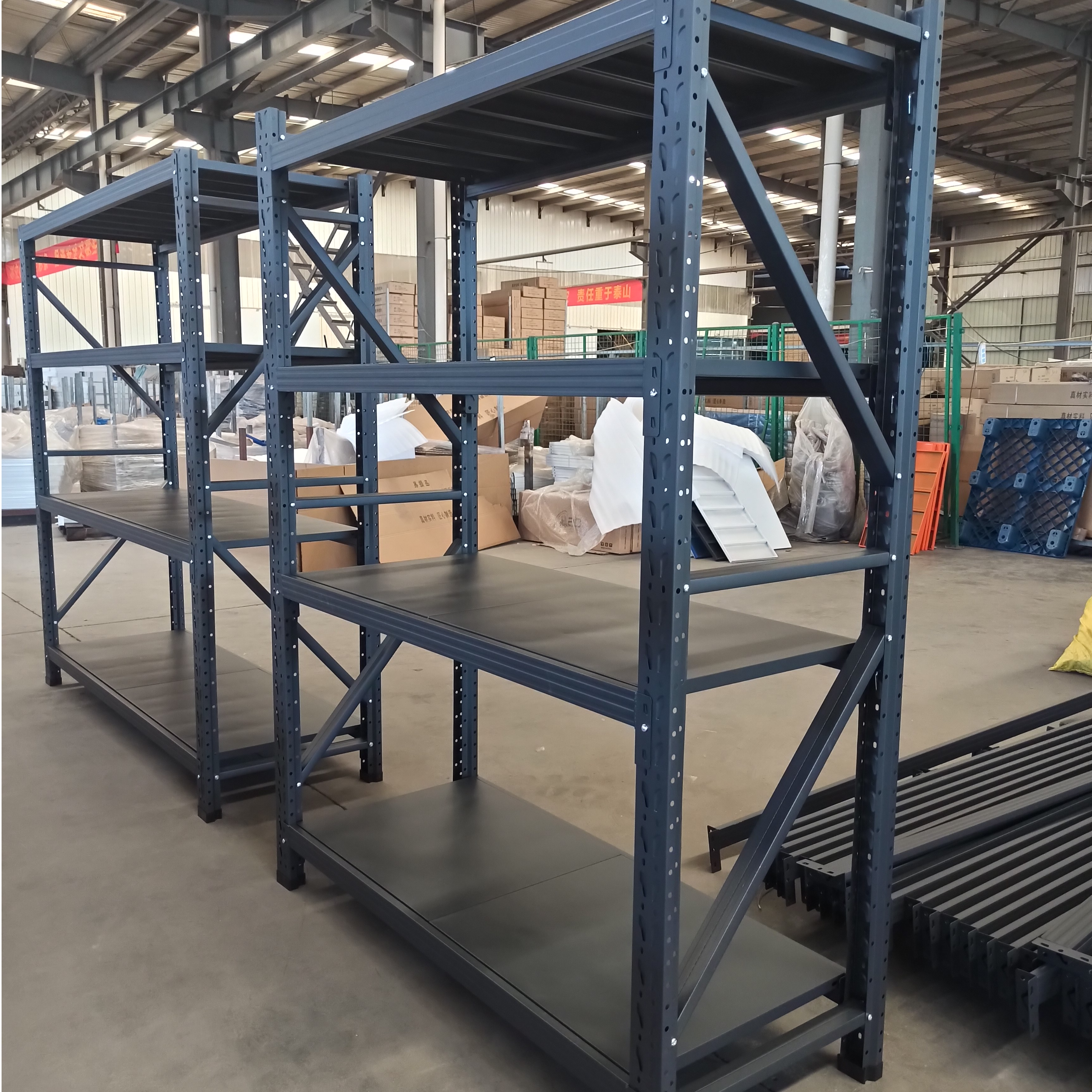 Black 2000*600*2000 mm Raccolto per scaffali a lungo rastrelliere 